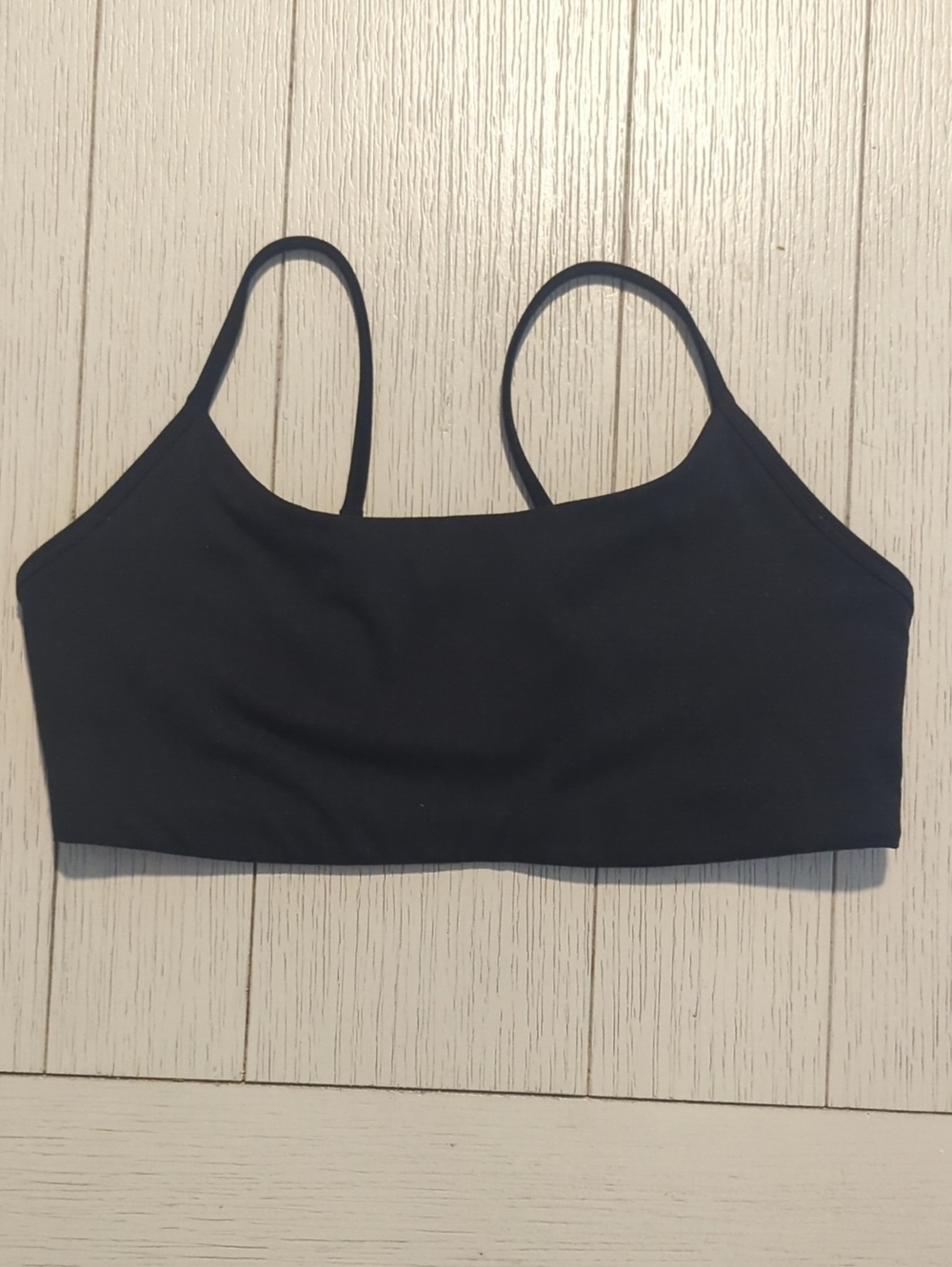 Vuori Black Seamless Sports Bralette